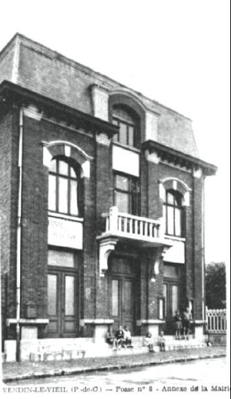 La Mairie Annexe � la fosse N�8  en 1933