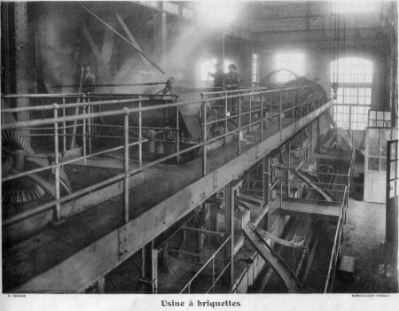 Usine � briquettes