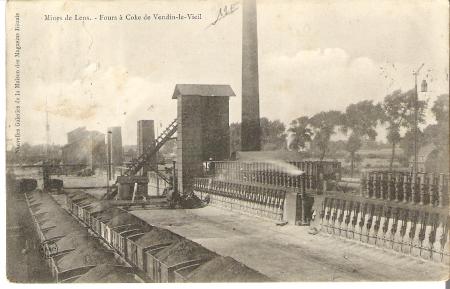 Les fours � coke en 1904.