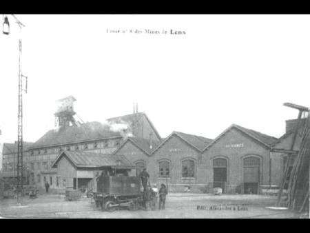 La fosse N� 8  vers 1905