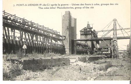 Toujours la cokerie en 1919