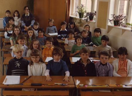 Classe de Mme DELPONT- 1977-78