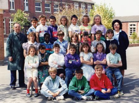 Classe de Mr LARGILLIERE - 1989-90