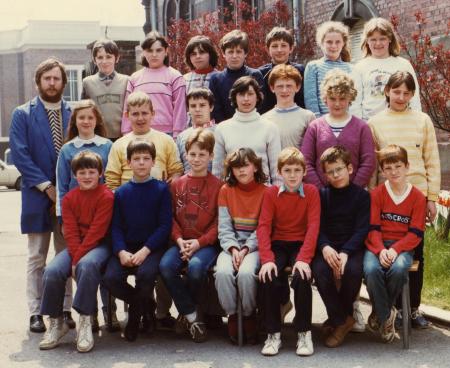 Classe de Mr DELESALLE - 1984-85