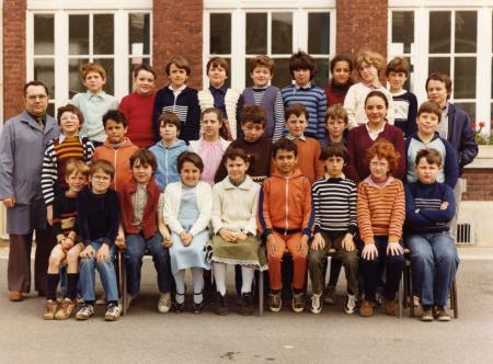 Classe de Mr LARGILLIERE - 1980-81