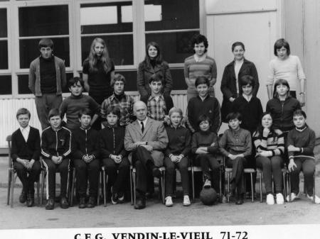 Ann�e 1971-72 - CEG Centre 5�I