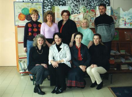 Ann�e 2000-01- Equipe educative Jaures
