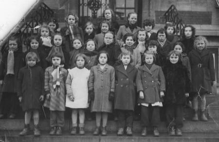 Ann�e 1955-56- Classe de Mme ANGLADE