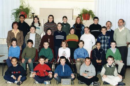 Classe de Mr COLLIER - 2001-02