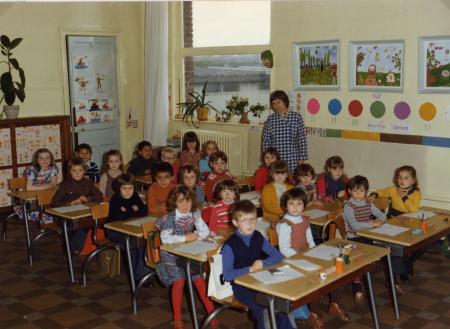 Classe de Mme SEGARD - 1976-77