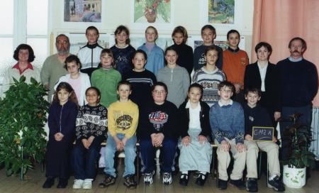 Classe de Mr COLIER - 2000-01