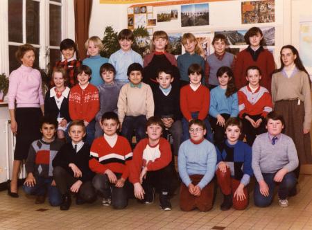 Classe de Mme MERIAUX - 1984-85