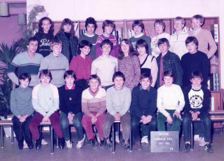 Annee 1982-83 - College 4�D
