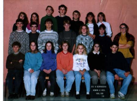 College 1990-91 - 3� B