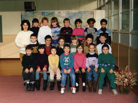 Classe de Mme DELACOURT- 1990