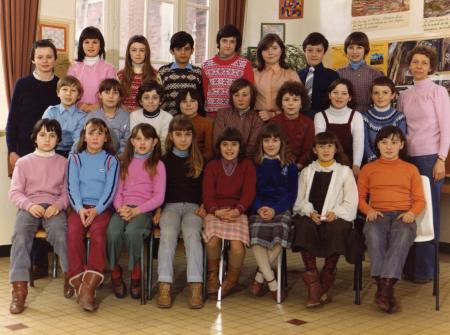 Classe de Mme MERIAUX - 1980-81