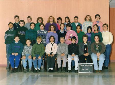 Ann�e 1989-90- College 5� C
