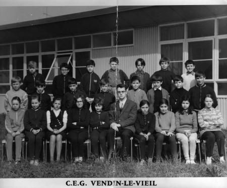 Ann�e 1970-71 - CEG Centre 6�B