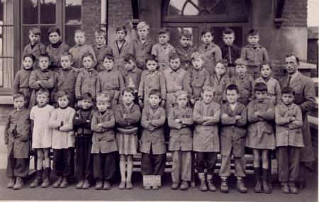 Ann�e 1954-55- Classe de Mr MURAT