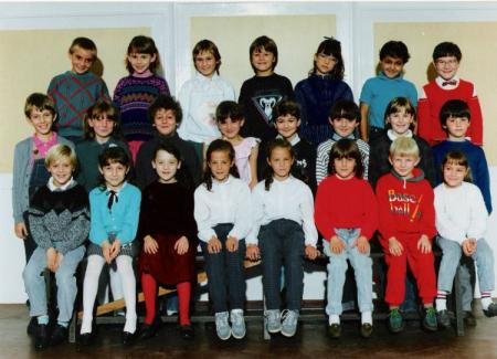Classe de Mme BABOUCHI - 1988-89