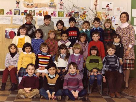 Classe de Mme DELPONT- 1980-81